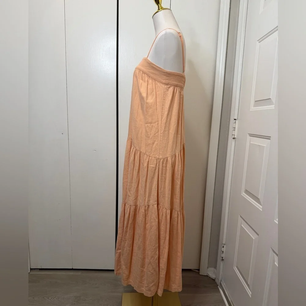 Abercrombie & Fitch Peach Maxi Dress
